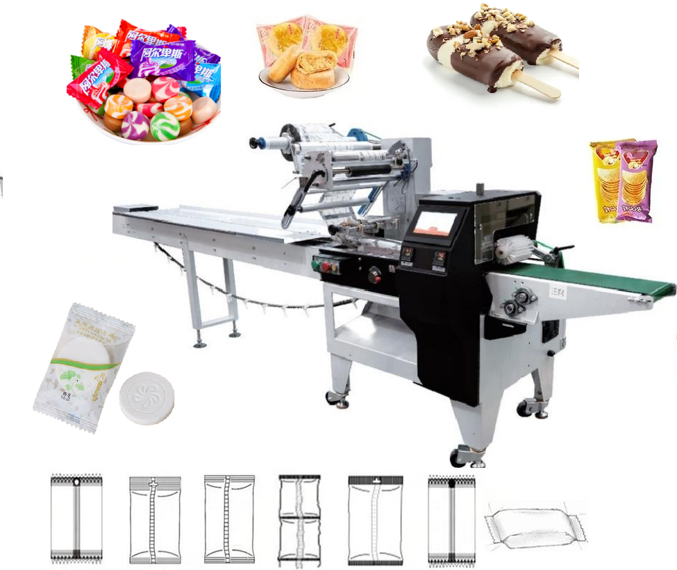 HFFS Horizontal Flow Wrap Packaging Machine
